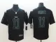 Nike 2018 Philadelphia Eagles #11 Wentz Lights Out Black Color Rush Limited Jersey