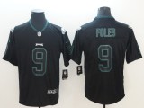 Nike 2018 Philadelphia Eagles #9 Foles Lights Out Black Color Rush Limited Jersey