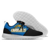 Men and women NFL San Diego Chargers Roshe style Lightweight Running shoes