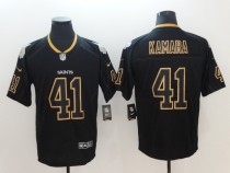 Nike 2018 Orleans Saints 41 Kamara Lights Out Black Color Rush Limited Jersey