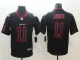 NFL 2018 Atlanta Falcons #11 Julio Jones Lights Out Black Color Rush Limited Jerse