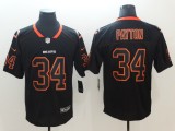 NFL 2018 Chicago Bears 34 Payton Lights Out Black Color Rush Limited Jersey