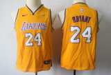 NBA Los Angeles Lakers 24 Kobe Bryant Youth Nike Yellow jerseys