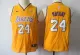 NBA Los Angeles Lakers 24 Kobe Bryant Youth Nike Yellow jerseys