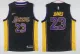 NBA Lakers #23 LeBron James Black Nike Men Jersey