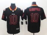 NFL 2018 San Francisco 49ers Jimmy Garoppolo Lights Out Black Color Rush Limited Jersey