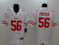 Nike San Francisco 49ers #56 Reuben Foster White Vapor Untouchable Limited Player NFL Jersey