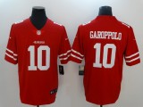 NFL San Francisco 49ers #10 Garoppolo Vapor Limited Red Jersey