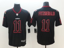 Nike 2018 Arizona Cardinals #11 Fitzgerald Lights Out Black Color Rush Limited Jersey