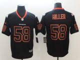 Nike 2018 Denver Broncos #58 Miller Lights Out Black Color Rush Limited Jersey