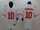 NFL San Francisco 49ers #10 Garoppolo Vapor Limited White Jersey