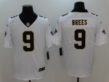 NFL New Orleans Saints #9 Brees White Vapor Limited Jersey