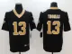 NFL New Orleans Saints #13 Thomas Black Vapor Limited Jersey