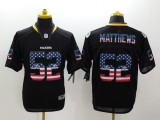 NFL Green Bay Packers #52 Matthews USA Flag Jersey