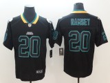 Nike 2018 Jacksonville Jaguars #20 Ramsey Lights Out Black Color Rush Limited Jersey