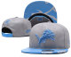 Detroit Lions Grey NFL Snapback