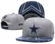 Dallas Cowboys Grey Snapbacks