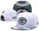 Green Bay Packers White Snapbacks