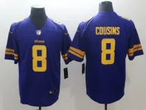 Nike Minnesota Vikings #8 Kirk Cousins  Purple NFL Rush Vapor Untouchable Limited Jerseys