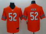 Nike Chicago Bears 52 Khalil Mack Orange Vapor Untouchable Limited Player Jersey