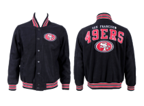 NFL San Francisco 49ers Black Jacket