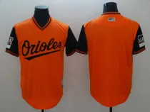 Men's Baltimore Orioles Mejestic Orange 2018 Players' Weekend Flex Base Bank Jersey
