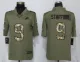 Nike 2018 Detriot Lions #9 Stafford Olive/Camo Salute to Service Color Rush Limited Jersey