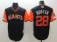 Men's San Francisco Giants #28 Buster Mejestic Black 2018 Players' Weekend Flex Base Jersey
