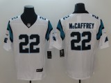 Nike Carolina Panthers #22 McCaffrey White 2017 Vapor Untouchable Limited Jersey