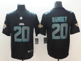 Nike 2018 Jacksonville Jaguars #20 Ramsey Fashion Impact Black Color Rush Limited Jersey