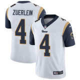 NFL Los Angeles Rams #4 Zuerlein White Vapor Limited Jersey