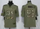 New Nike Miami Dolphins 91 Wake Olive/Camo Carson 2018 Salute to Service Limited Jersey