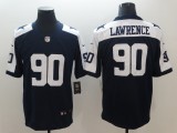 Nike NFL Dallas Cowboys #90 Lawrence Blue Thanksgiving  Vapor Untouchable Limited Player Jersey