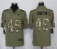 Nike Seattle Seahawks 49 Griffin Olive/Camo Carson 2018 Salute to Service Limited Jersey