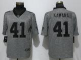 New Nike Orleans Saints 41 Kamara Gray Vapor Untouchable Men's Stitched Gridiron Gray Limited