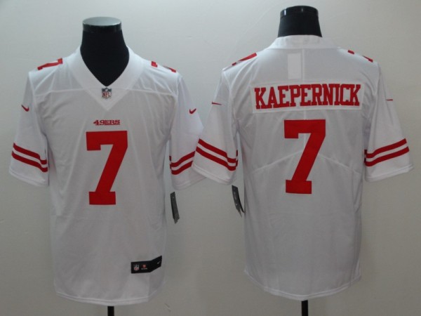 Nike San Francisco 49ers#7 Colin Kaepernick White Vapor Untouchable Limited Player NFL Jersey