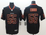 Nike 2018 Denver Broncos #55 Chubb Lights Out Black Color Rush Limited Jersey