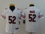 Youth Nike Chicago Bears 52 Khalil Mack White Vapor Untouchable Limited Player Jersey