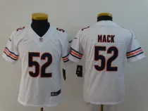 Youth Nike Chicago Bears 52 Khalil Mack White Vapor Untouchable Limited Player Jersey
