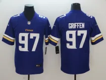 Nike Minnesota Vikings #97 Griffen Purple Vapor Untouchable Limited Jersey