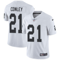 Men's Oakland Raiders #21 Gareon Conley Nike Vapor Untouchable Limited NFL White Jersey