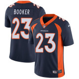 Men's Nike Denver Broncos #23 Devontae Booker Navy Blue Alternate Vapor Untouchable Limited Jersey