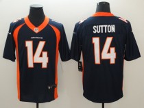Men Broncos #14 Courtland Sutton Blue Vapor Untouchable Limited Jersey