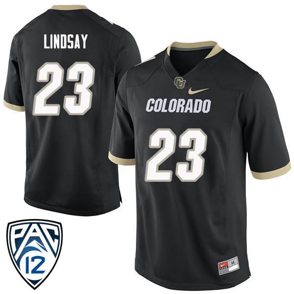 NCAA Colorado Buffaloes #23 Lindsay Black Jerseys