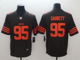 NFL Cleveland Browns 95 Garrett Brown Color Rush Limited Jersey