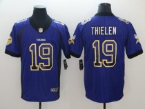 Nike 2018 Minnesota Vikings 19 Thielen Purple Drift Fashion Color Rush Limited Jersey