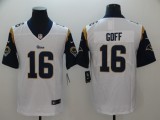 NFL Los Angeles Rams #16 Goff White Vapor Limited Jersey