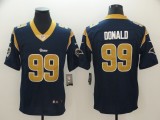 NFL Los Angeles Rams #99 Donald Dark Blue Vapor Untouchable Limited Jersey