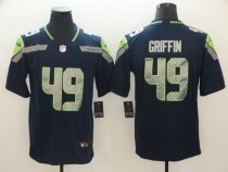 Nike Shaquem Griffin Seattle Seahawks Navy Blue Vapor Untouchable Limited Jersey