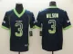 Nike 2018 Seattle Seahawks 3 Wilson Drift Fashion Color Rush Limited Jersey